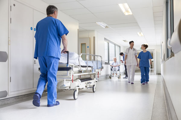 image of hospital hallway